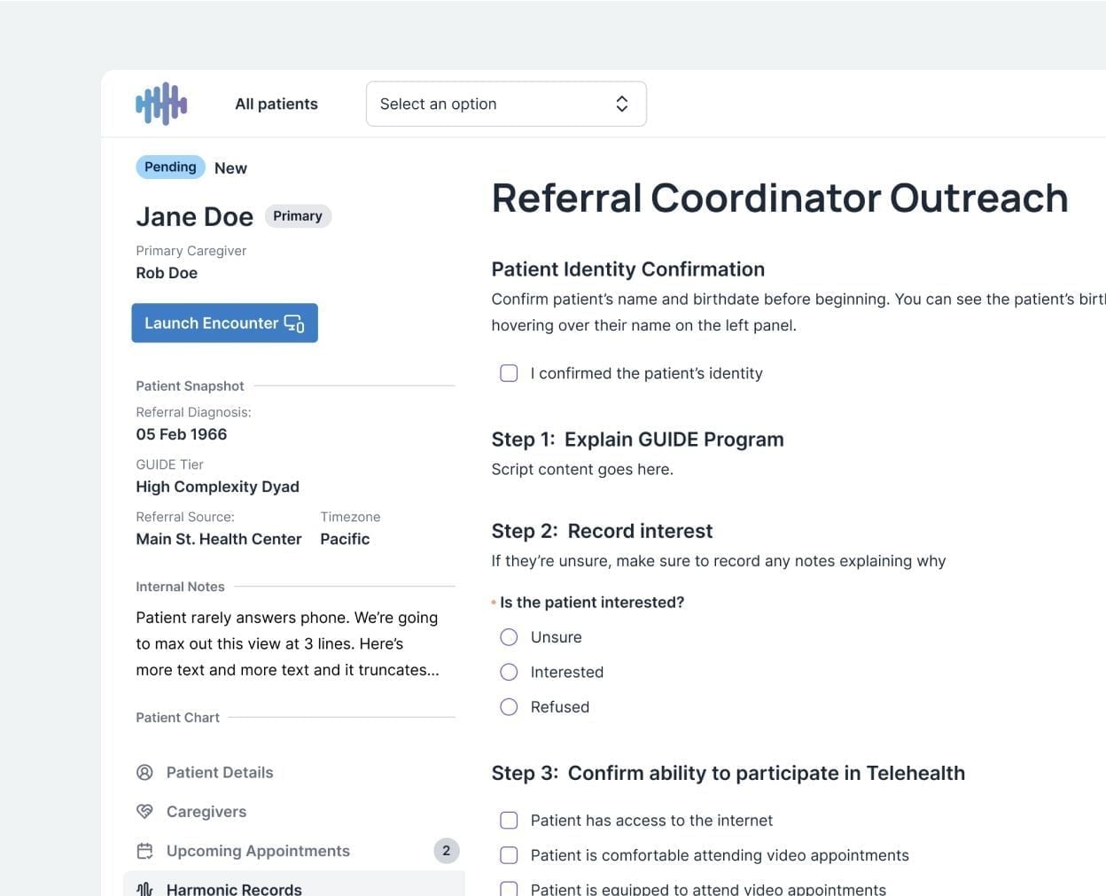 Connected Dementia Care Platform