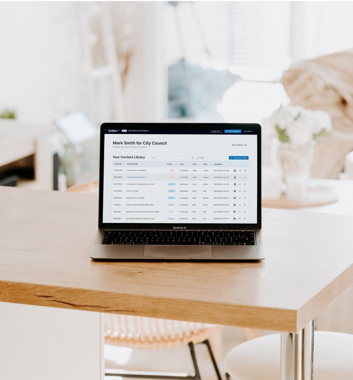 Quiller case study